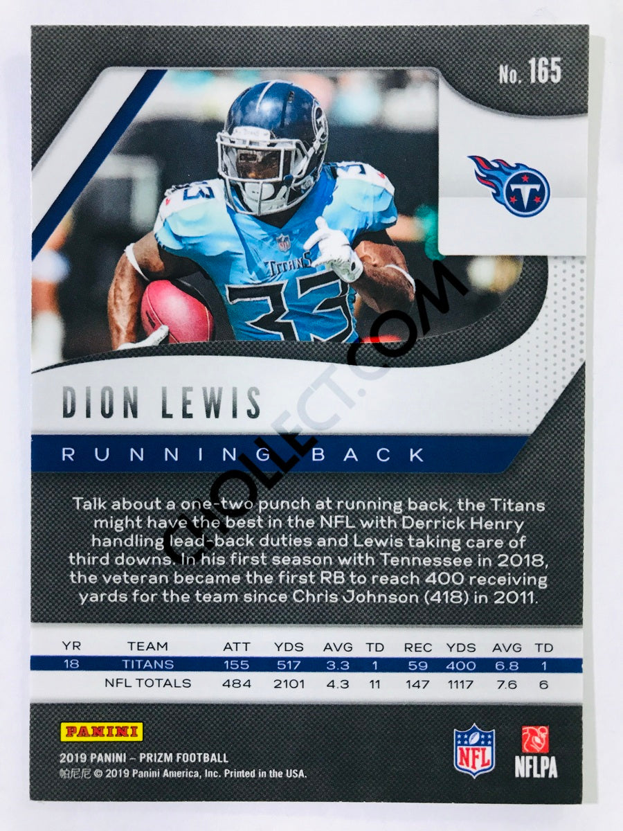 Dion Lewis - Tennessee Titans 2019-20 Panini Prizm #165