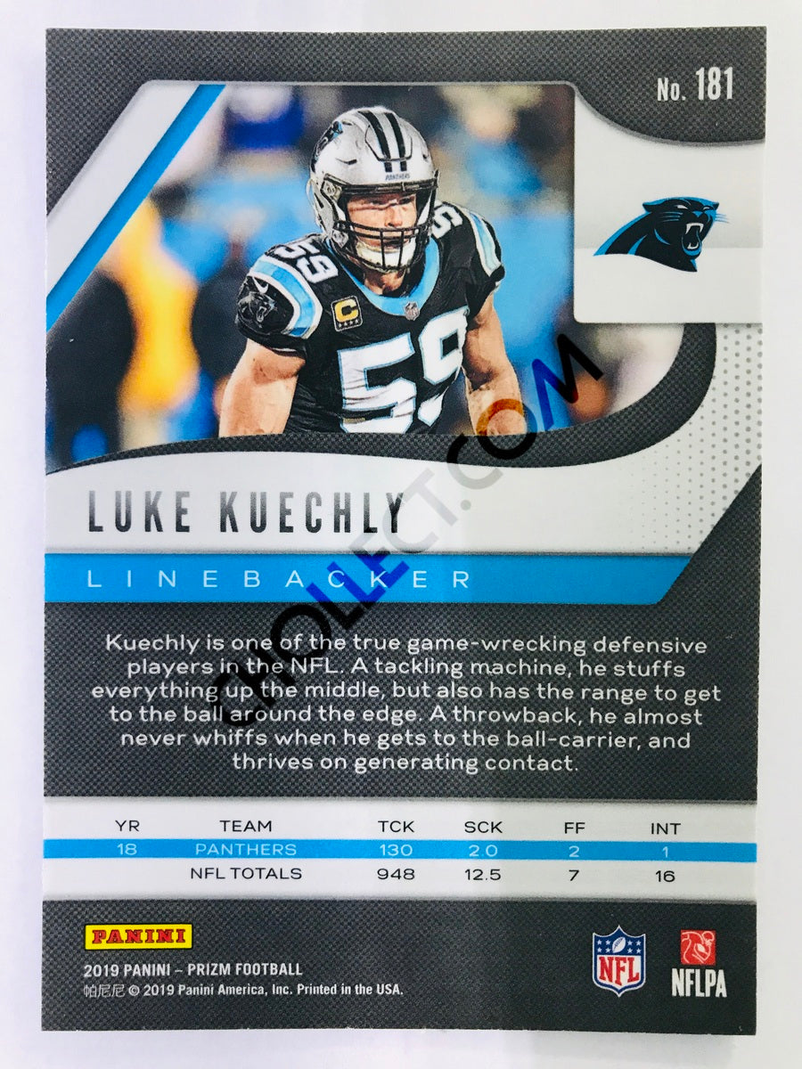 Luke Kuechly - Carolina Panthers 2019-20 Panini Prizm #181