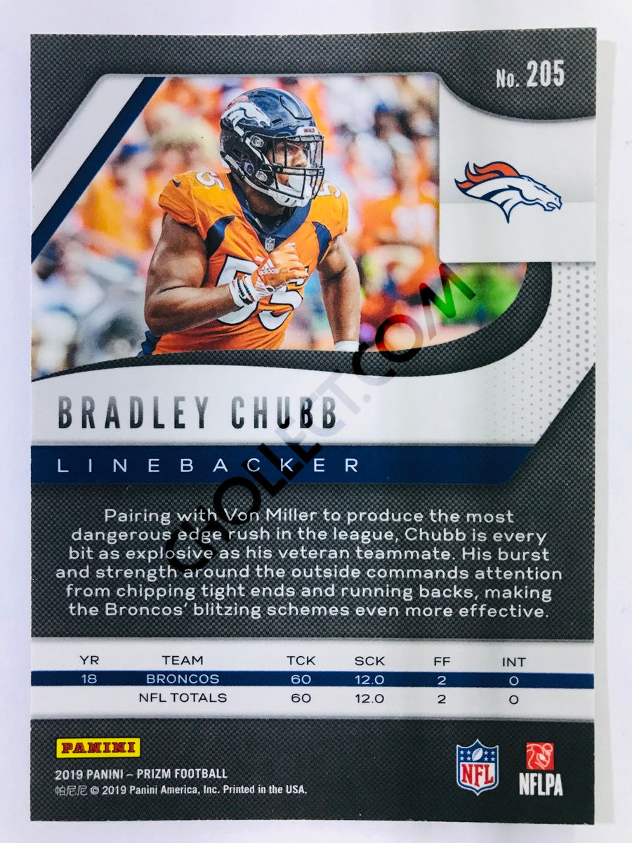 Bradley Chubb - Denver Broncos 2019-20 Panini Prizm #205