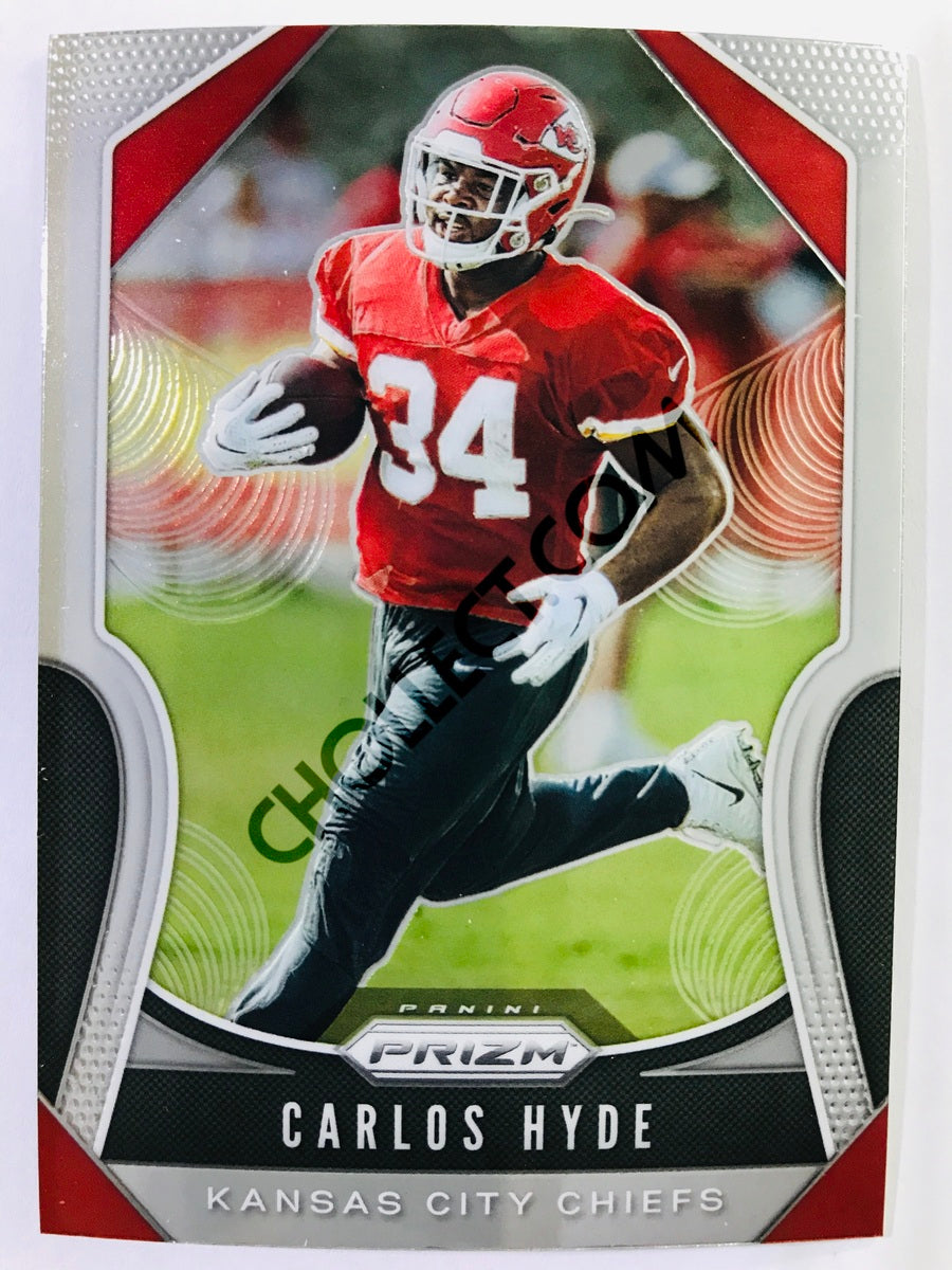 Carlos Hyde - Kansas City Chiefs 2019-20 Panini Prizm #212