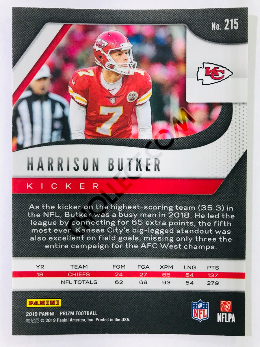 Harrison Butker - Kansas City Chiefs 2019-20 Panini Prizm #215