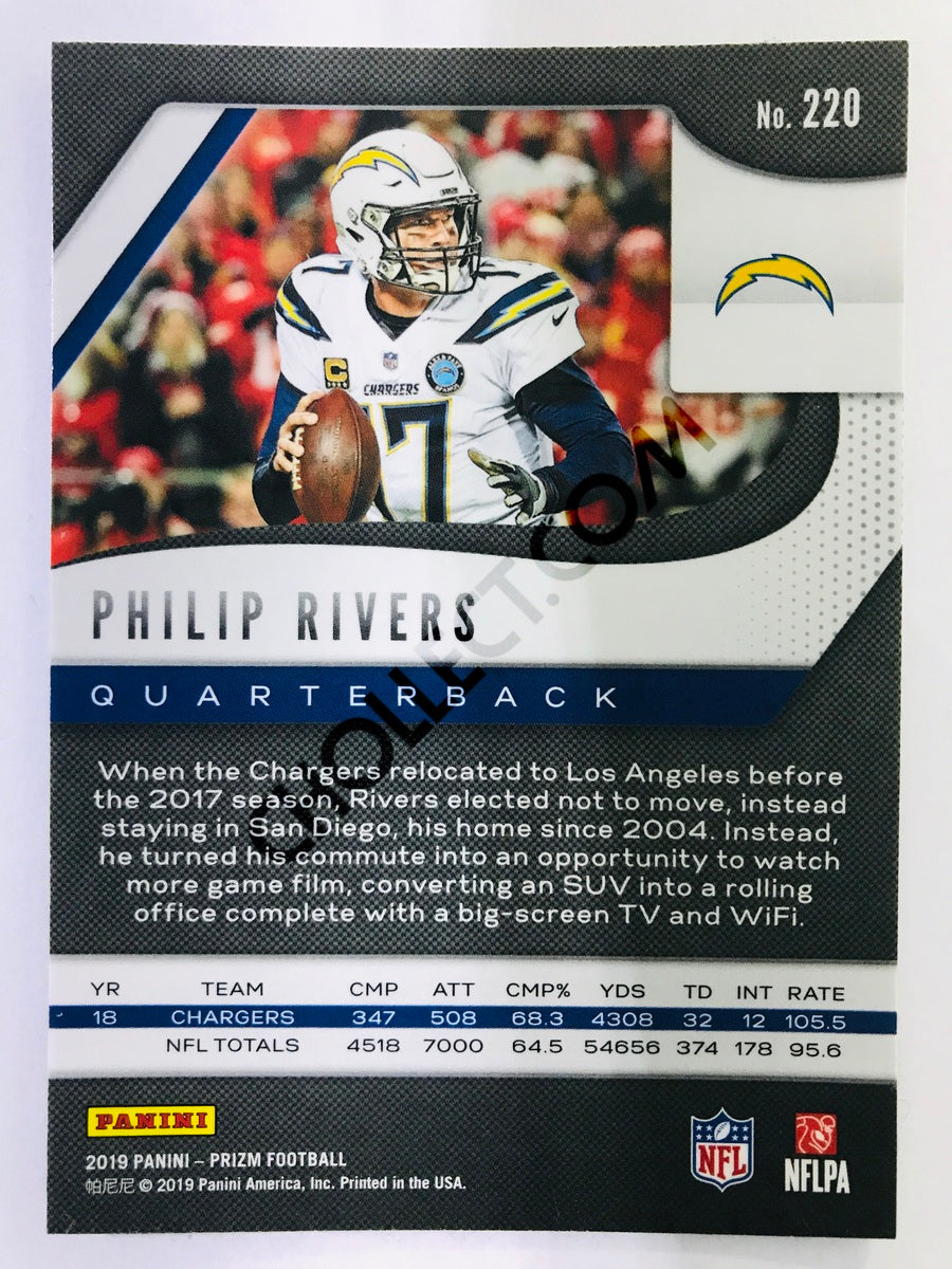 Philip Rivers - Los Angeles Chargers 2019-20 Panini Prizm #220