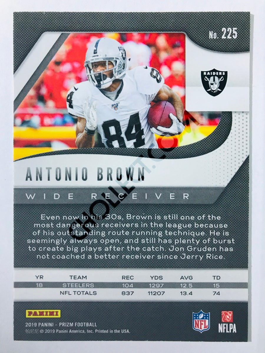 Antonio Brown - Oakland Raiders 2019-20 Panini Prizm #225