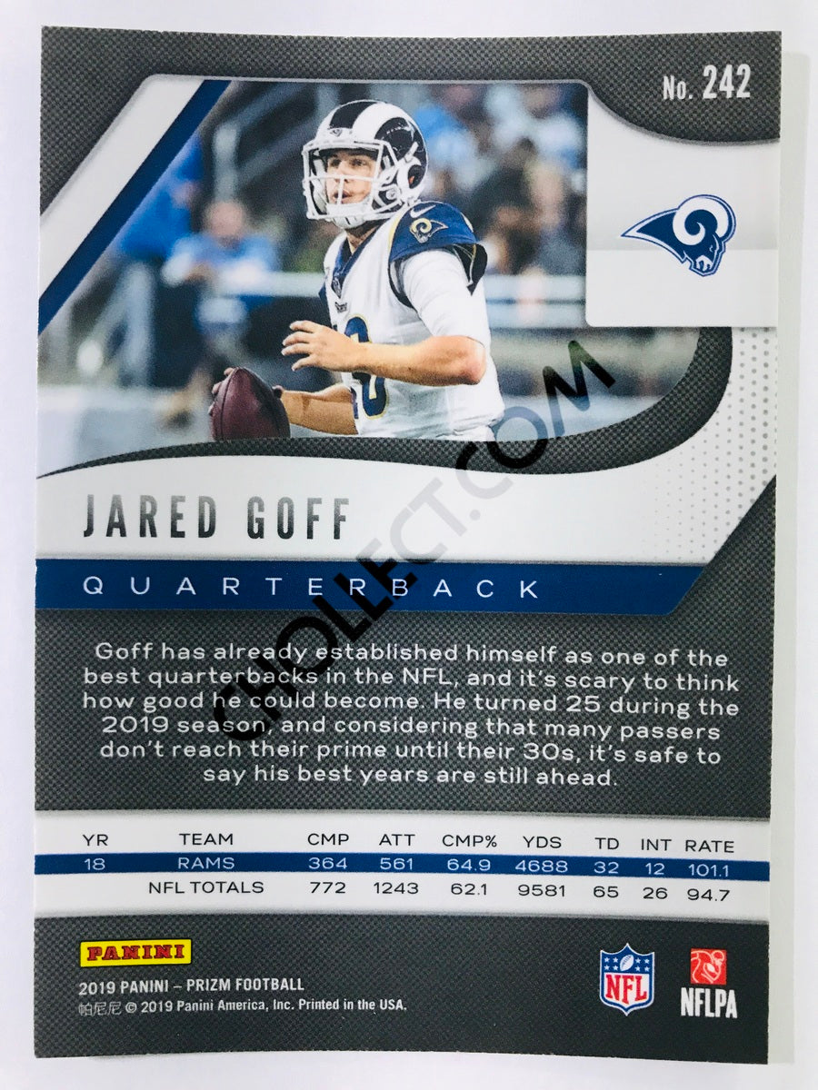 Jared Goff - Los Angeles Rams 2019-20 Panini Prizm #242