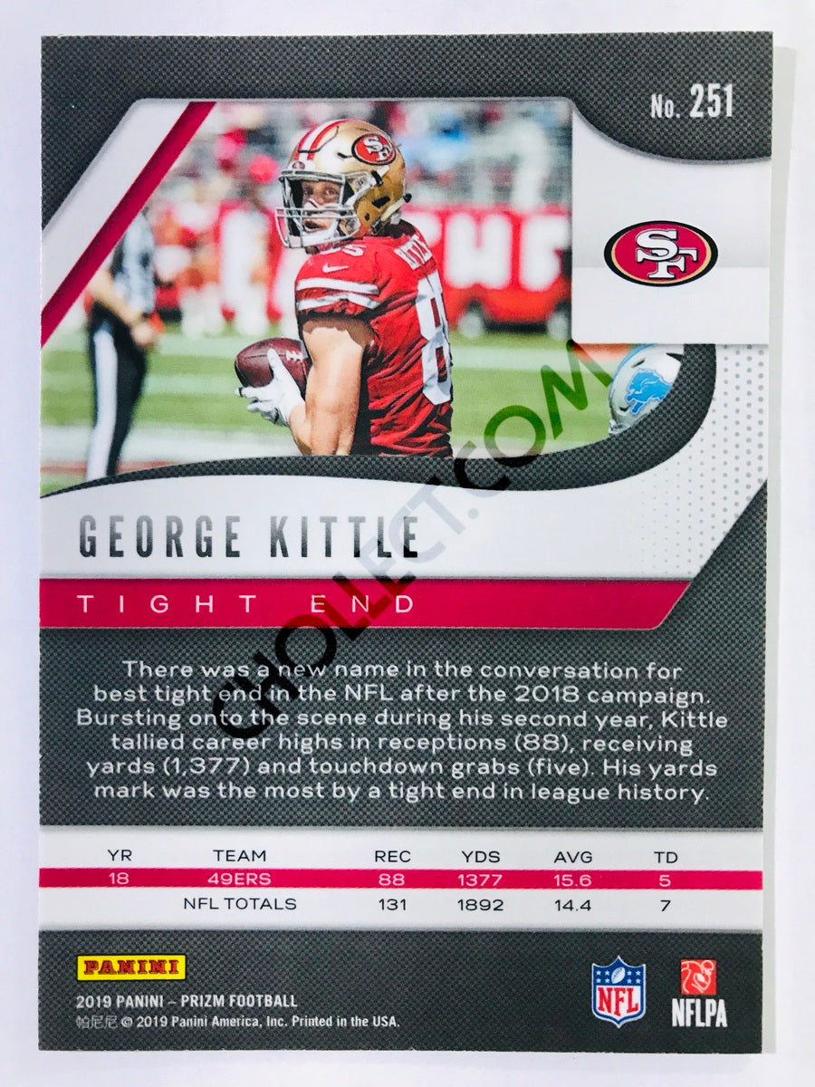 George Kittle - San Francisco 49ers 2019-20 Panini Prizm #251