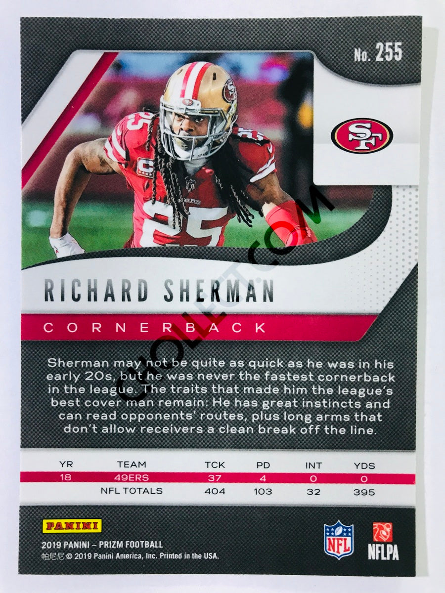 Richard Sherman - San Francisco 49ers 2019-20 Panini Prizm #255