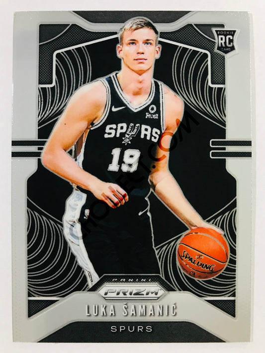 Luka Samanic - San Antonio Spurs 2019-20 Panini Prizm RC Rookie #265