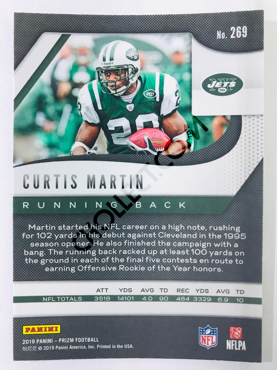 Curtis Martin - New York Jets 2019-20 Panini Prizm #269