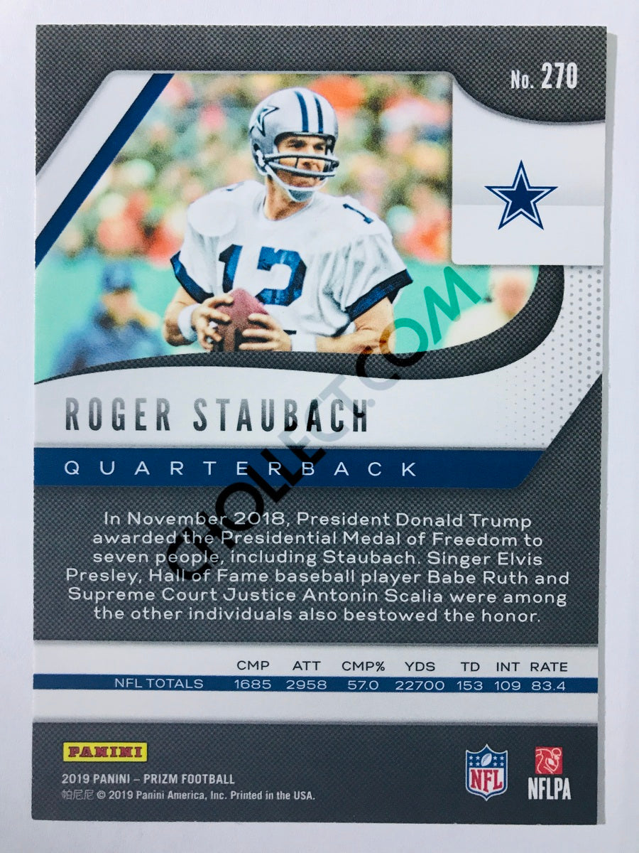 Roger Staubach - Dallas Cowboys 2019-20 Panini Prizm #270
