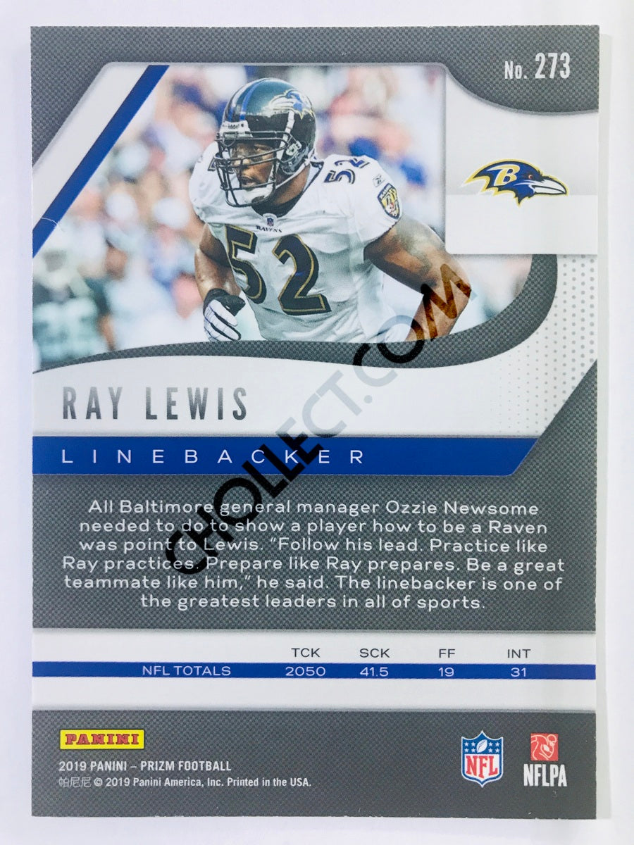 Ray Lewis - Baltimore Ravens 2019-20 Panini Prizm #273