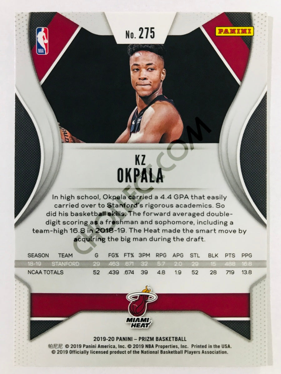 KZ Okpala - Miami Heat 2019-20 Panini Prizm RC Rookie #275