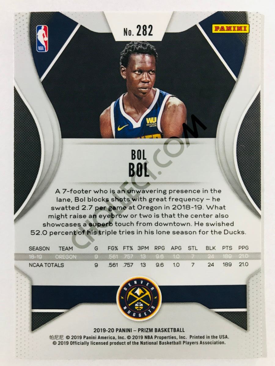 Bol Bol - Denver Nuggets 2019-20 Panini Prizm RC Rookie #282