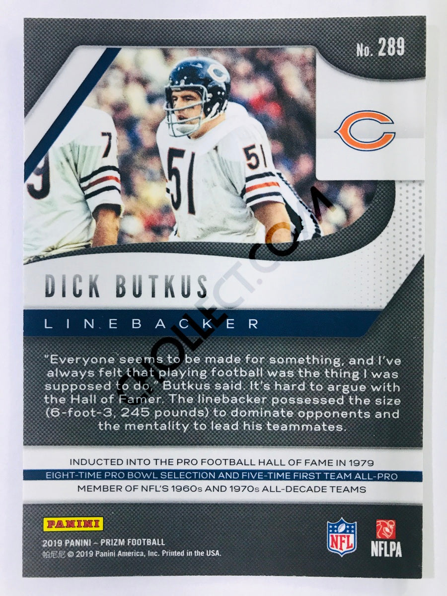 Dick Butkus - Chicago Bears 2019-20 Panini Prizm #289