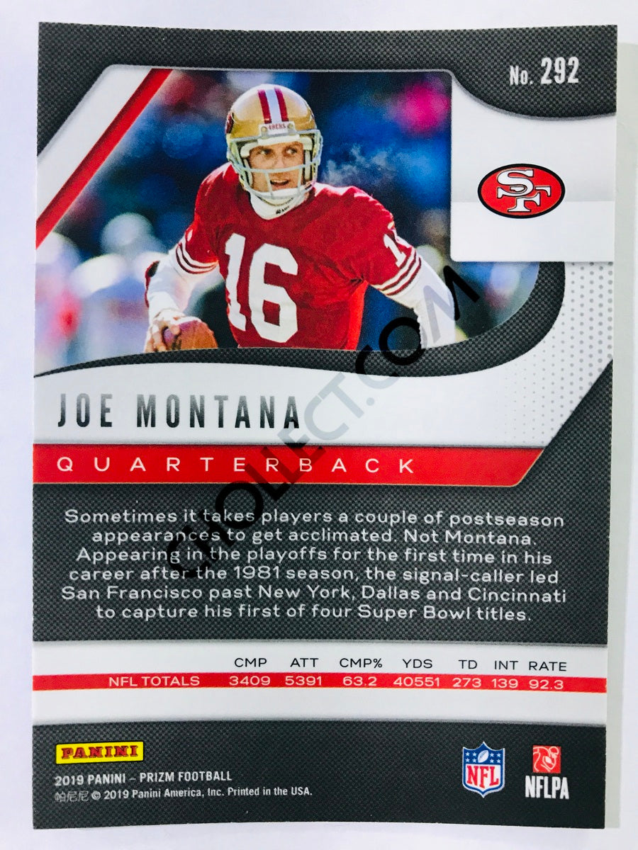 Joe Montana - San Francisco 49ers 2019-20 Panini Prizm #292