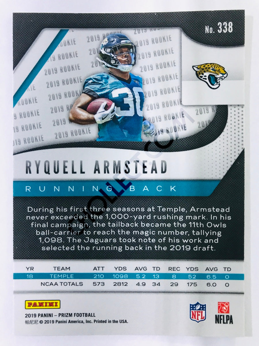 Ryquell Armstead - Jacksonville Jaguars 2019-20 Panini Prizm RC Rookie #338