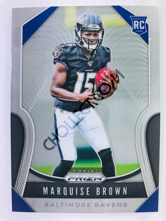 Marquise Brown - Baltimore Ravens 2019-20 Panini Prizm RC Rookie #341