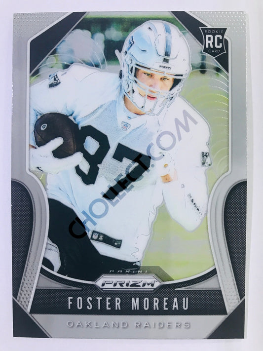 Foster Moreau - Oakland Raiders 2019-20 Panini Prizm RC Rookie #372