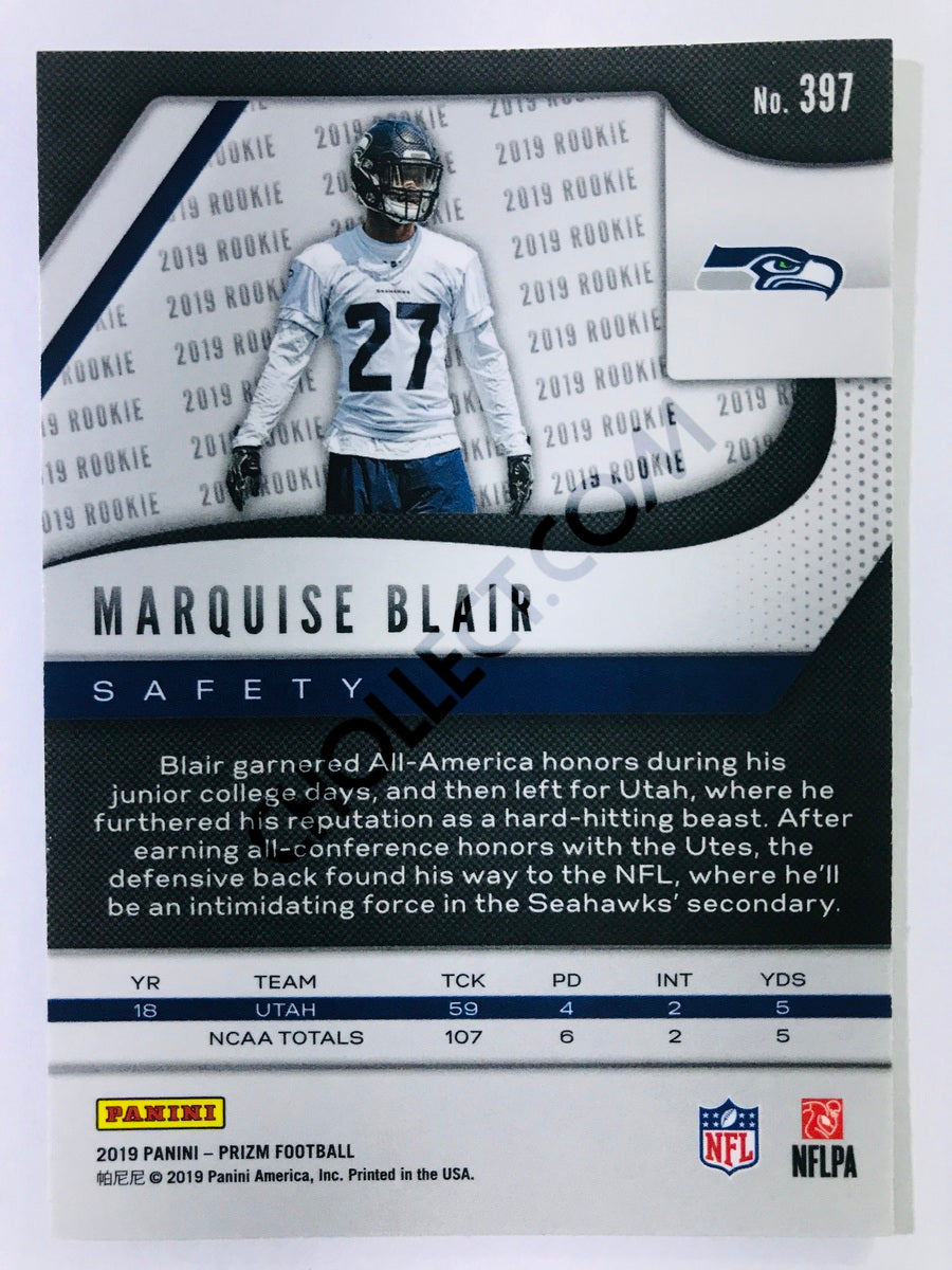 Marquise Blair - Seattle Seahawks 2019-20 Panini Prizm RC Rookie #397