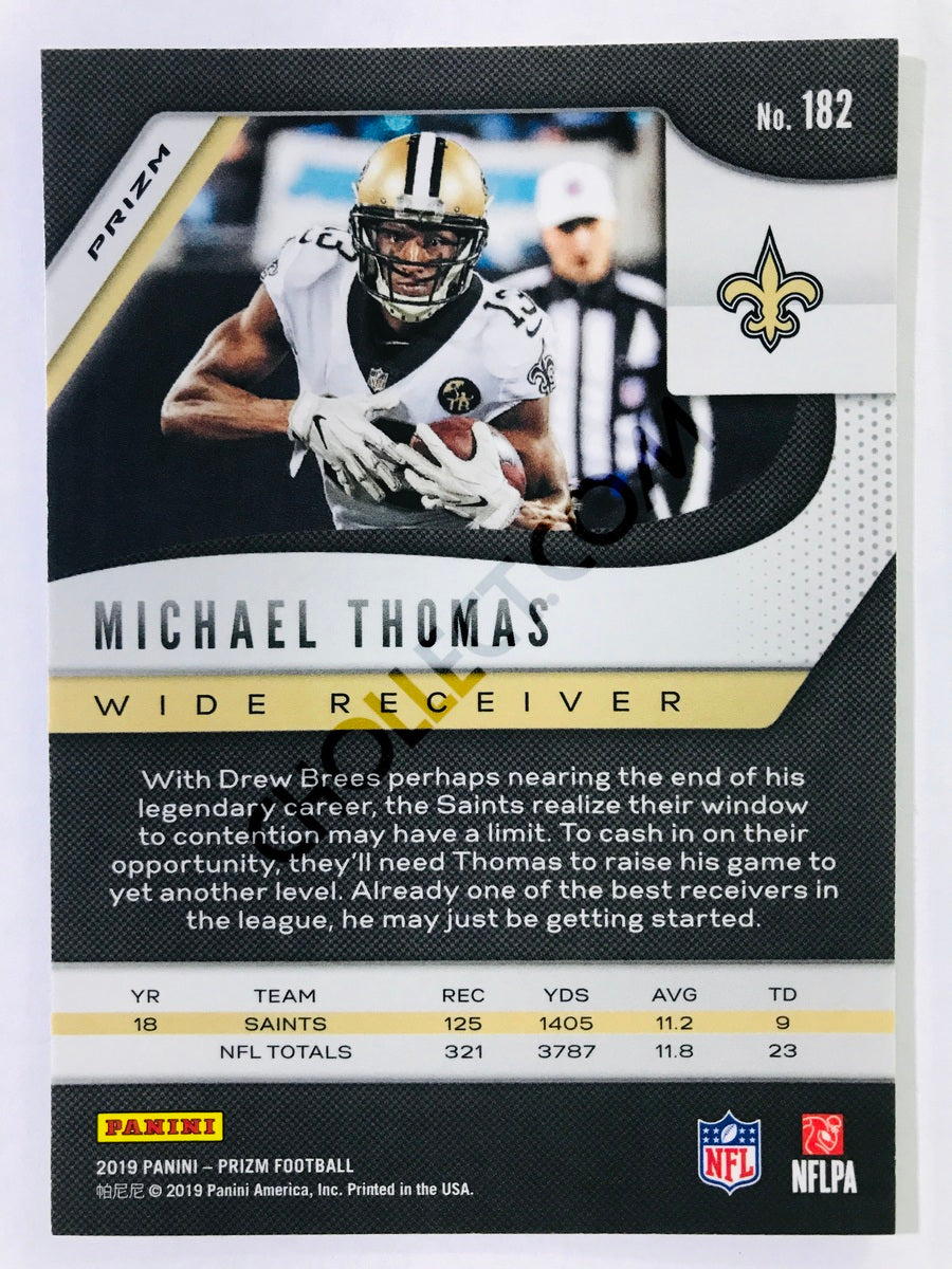 Michael Thomas - New Orleans Saints 2019-20 Panini Prizm Red/White/Blue Parallel #182