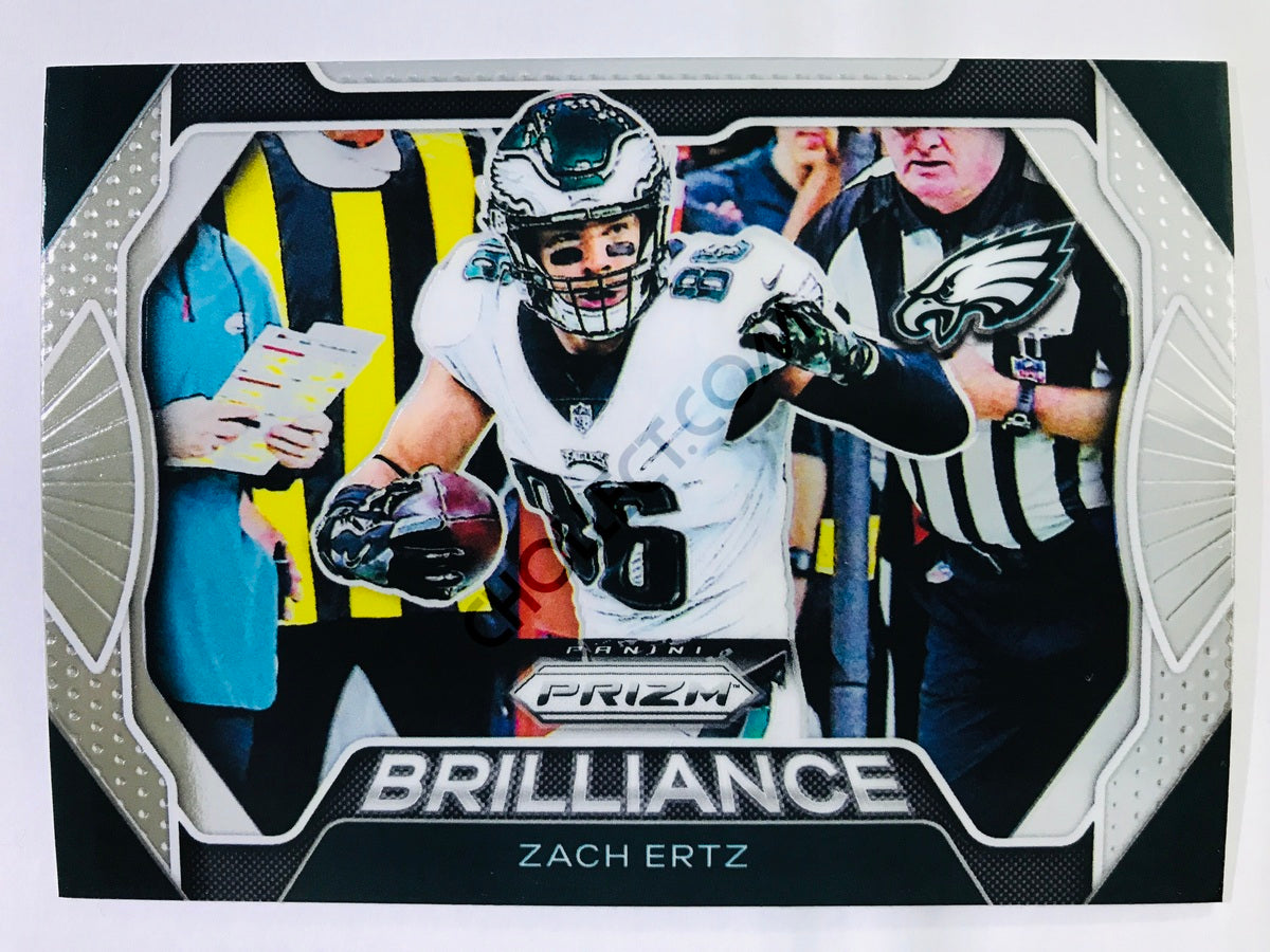 Zach Ertz - Philadelphia Eagles 2019-20 Panini Prizm Brilliance Insert #8