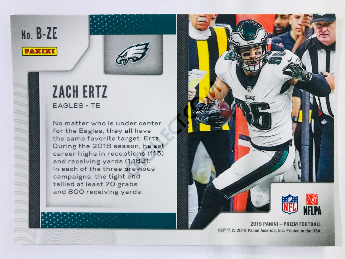 Zach Ertz - Philadelphia Eagles 2019-20 Panini Prizm Brilliance Insert #8