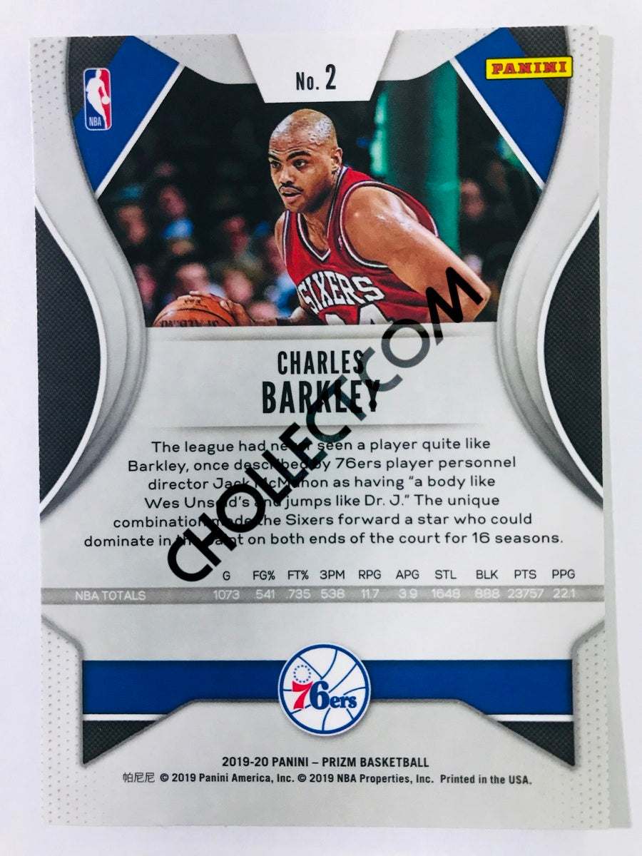 Charles Barkley - Philadelphia 76ers 2019-20 Panini Prizm #2