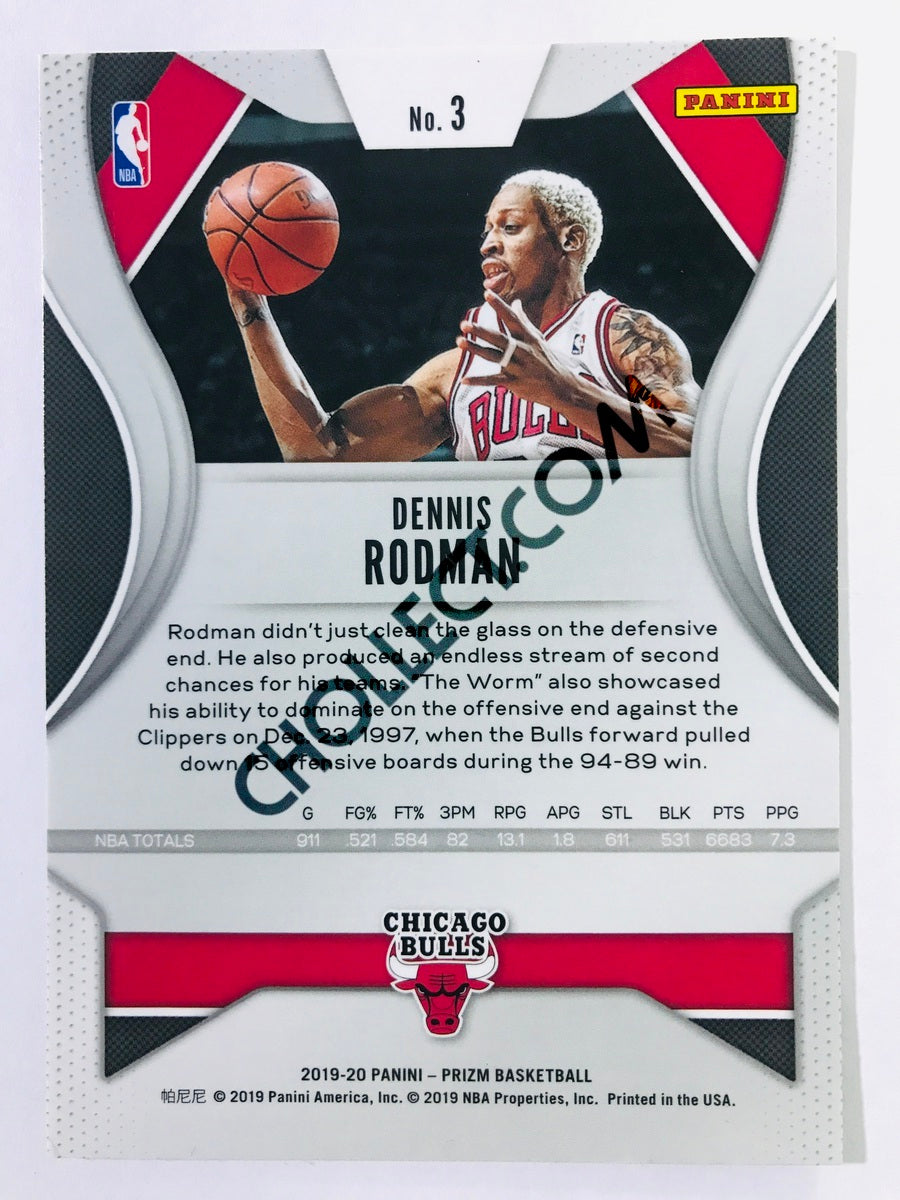 Dennis Rodman - Chicago Bulls 2019-20 Panini Prizm #3