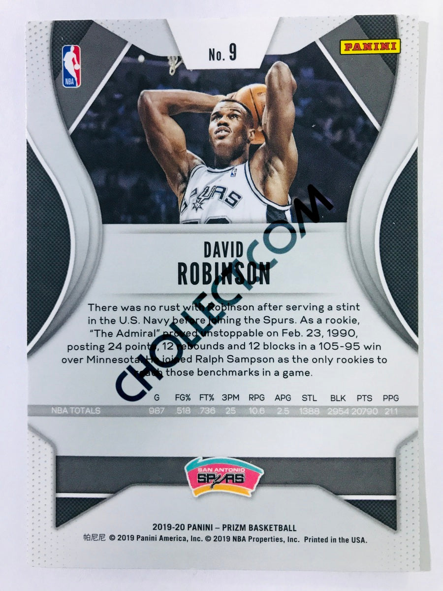 David Robinson - San Antonio Spurs 2019-20 Panini Prizm #9