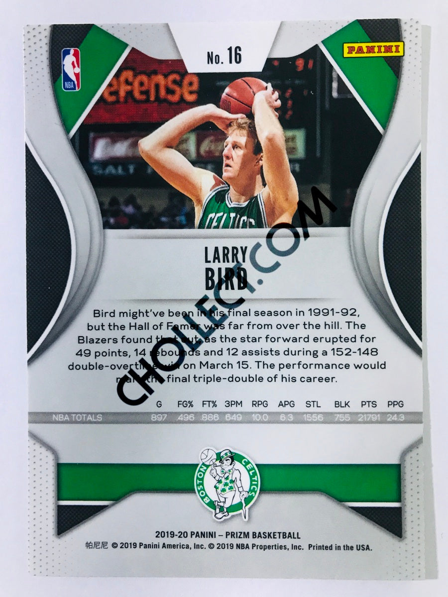 Larry Bird - Boston Celtics 2019-20 Panini Prizm #16