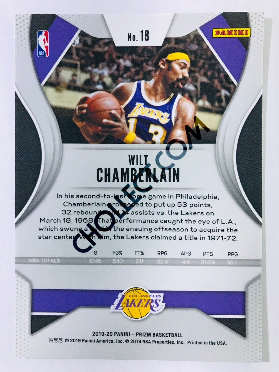 Wilt Chamberlain - Los Angeles Lakers 2019-20 Panini Prizm #18