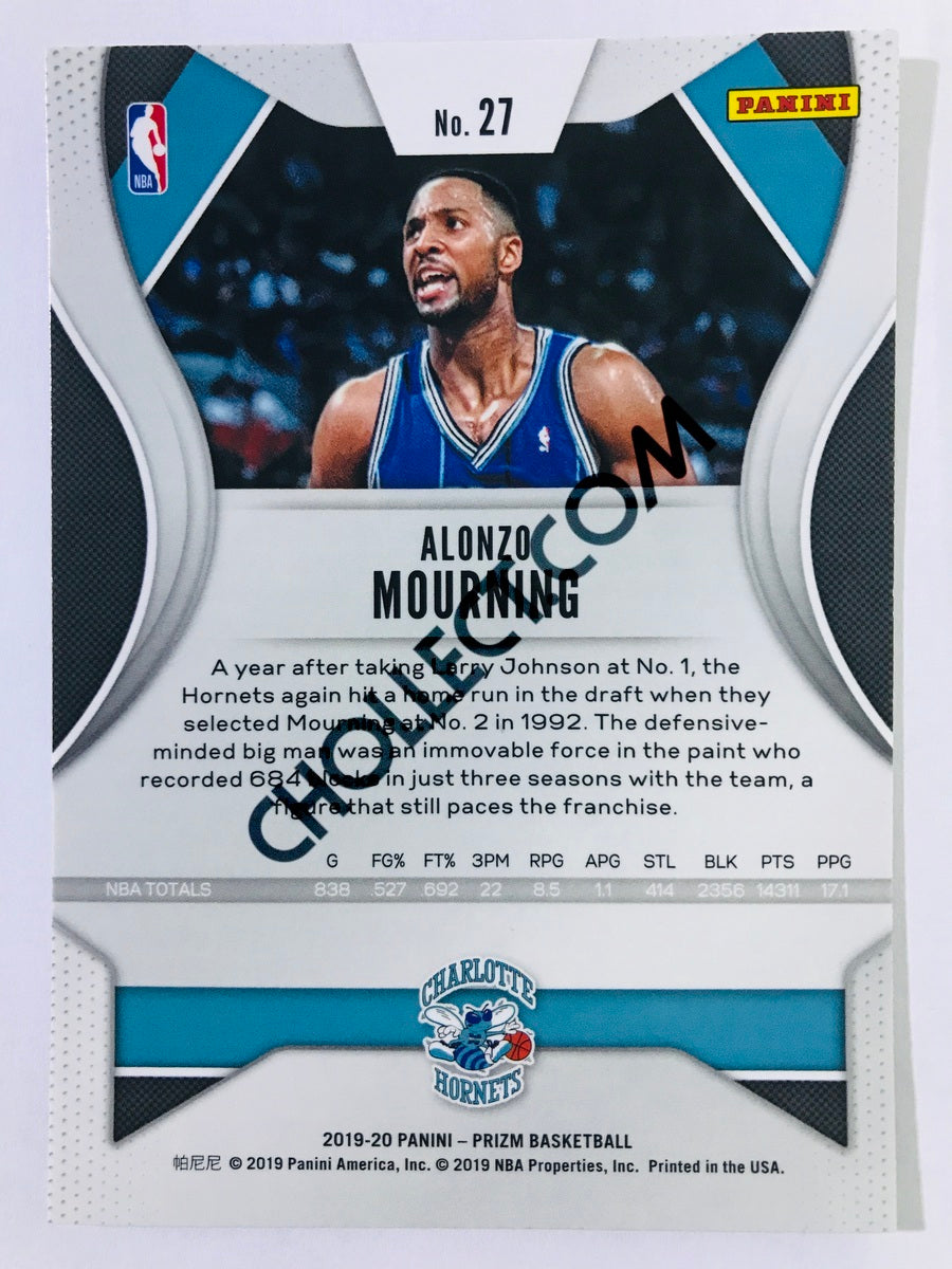 Alonzo Mourning - Charlotte Hornets 2019-20 Panini Prizm #27