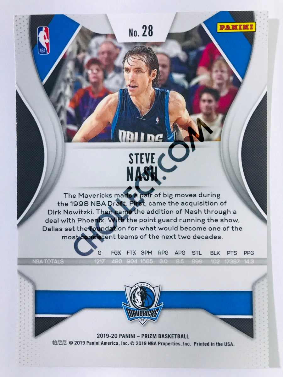 Steve Nash - Dallas Mavericks 2019-20 Panini Prizm #28