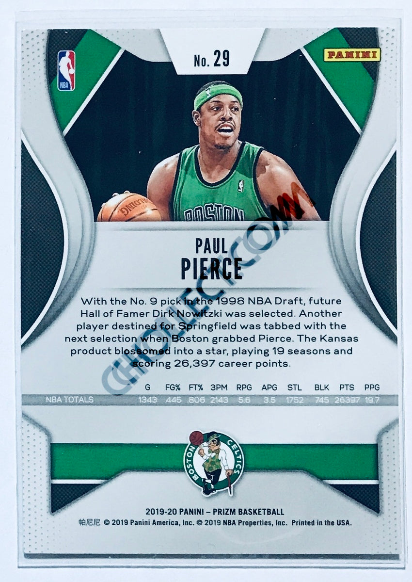 Paul Pierce - Boston Celtics 2019-20 Panini Prizm #29