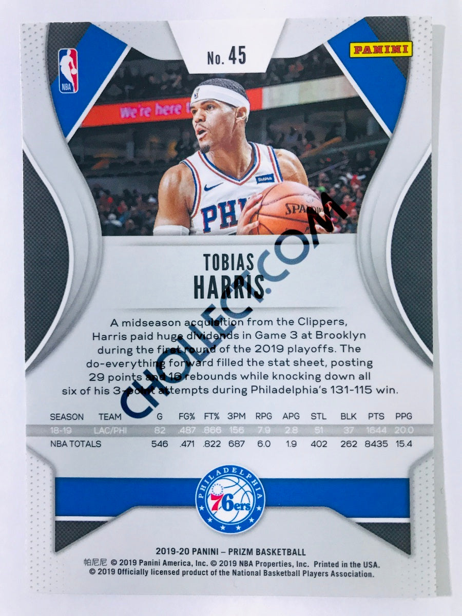 Tobias Harris - Philadelphia 76ers 2019-20 Panini Prizm #45