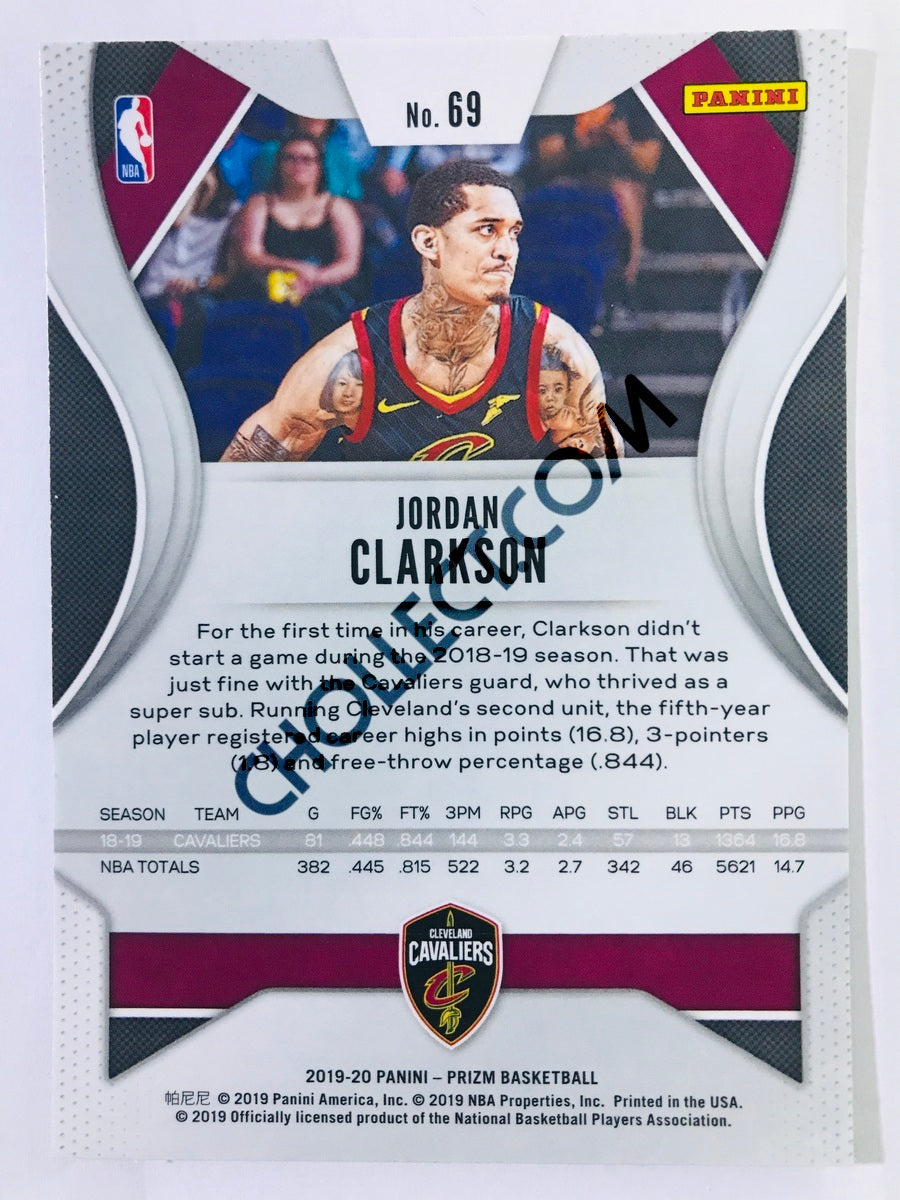 Jordan Clarkson - Cleveland Cavaliers 2019-20 Panini Prizm #69