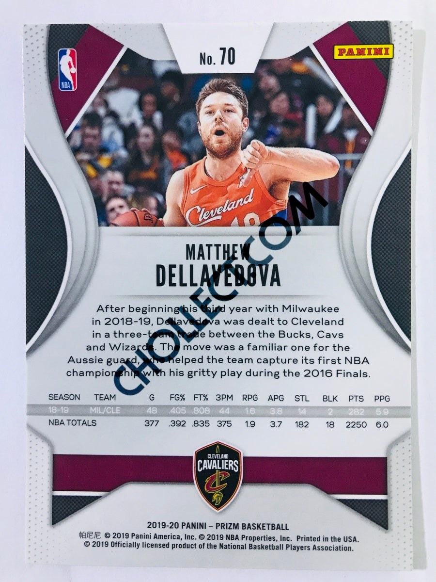 Matthew Dellavedova - Cleveland Cavaliers 2019-20 Panini Prizm #70