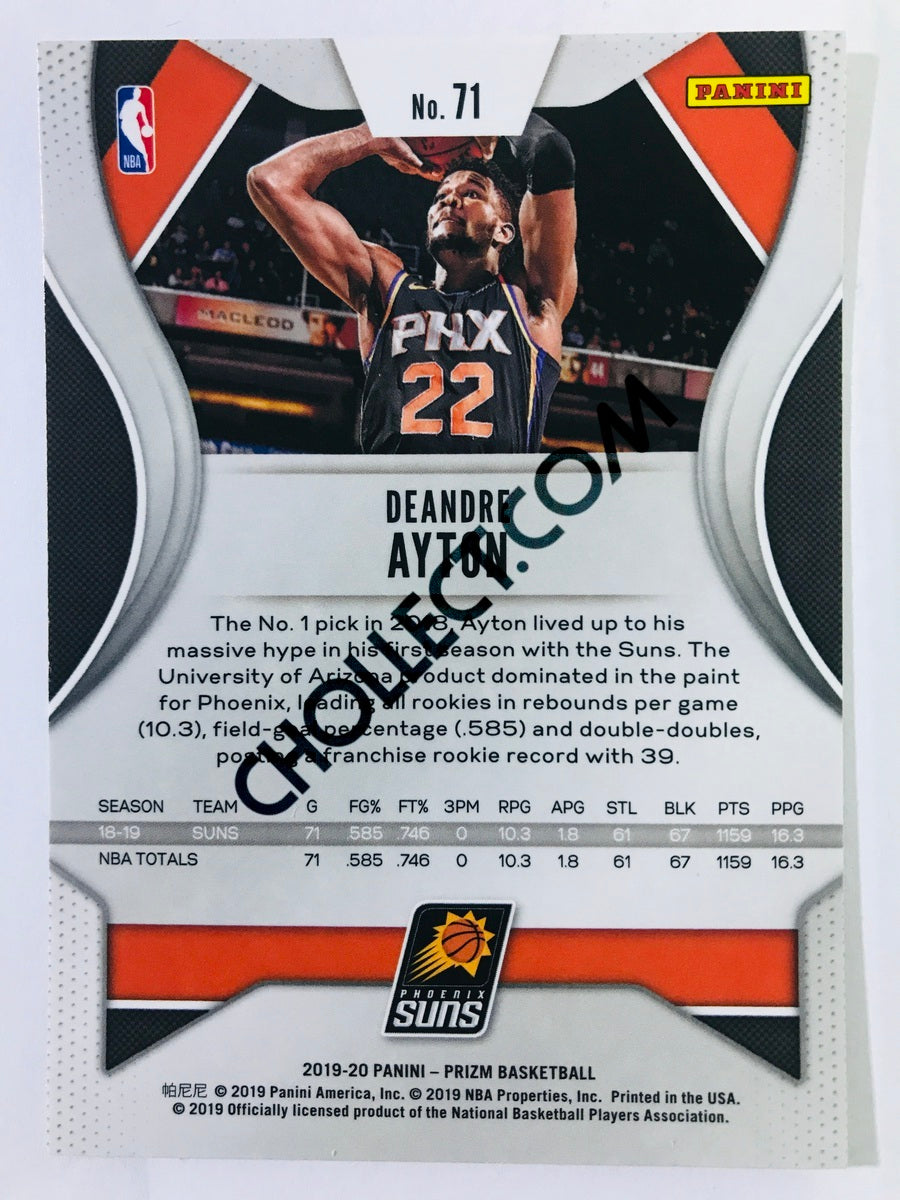 Deandre Ayton - Phoenix Suns 2019-20 Panini Prizm #71