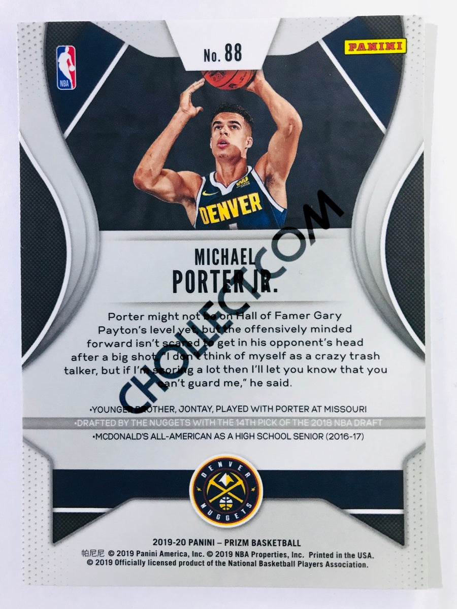 Michael Porter Jr. - Denver Nuggets 2019-20 Panini Prizm #88