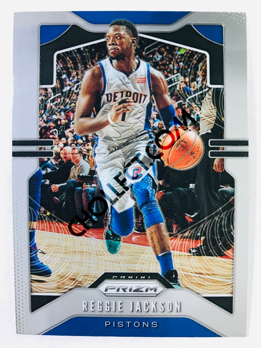 Reggie Jackson - Detroit Pistons 2019-20 Panini Prizm #95