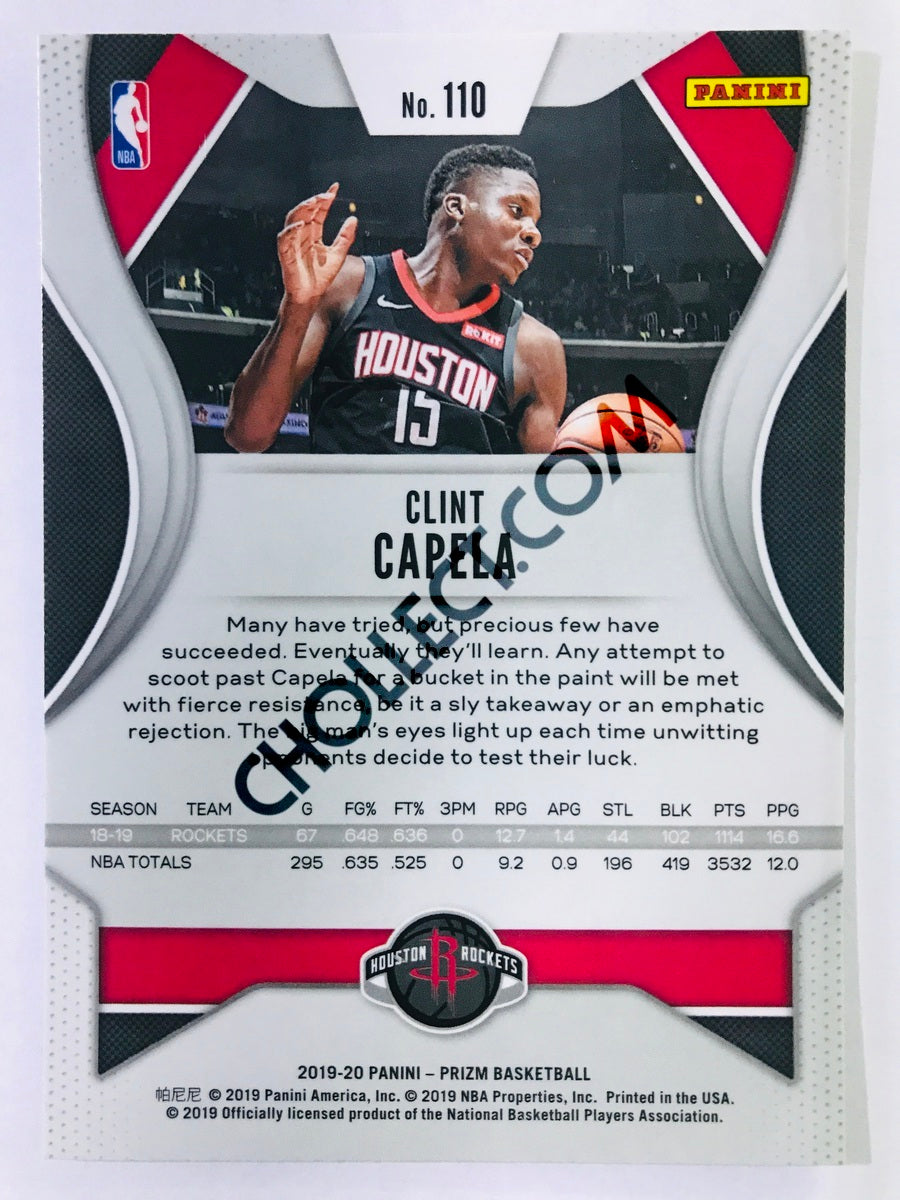 Clint Capela - Houston Rockets 2019-20 Panini Prizm #110