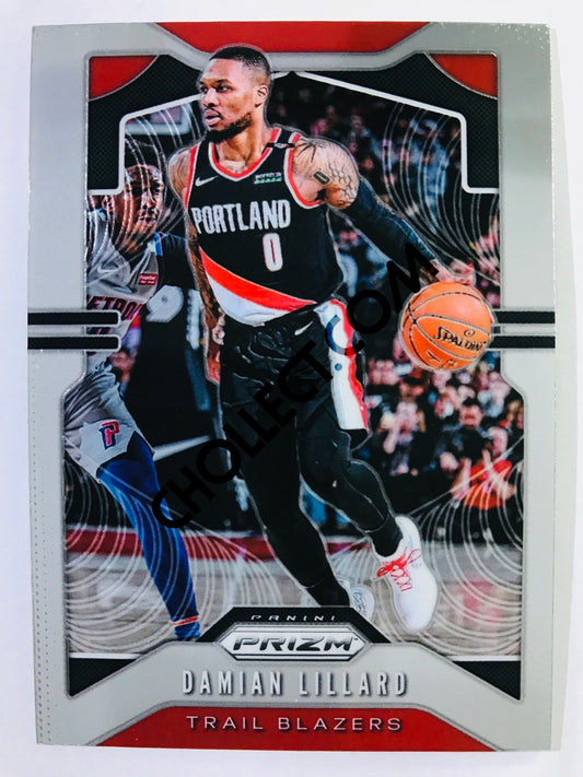 Damian Lillard - Portland Trail Blazers 2019-20 Panini Prizm #112