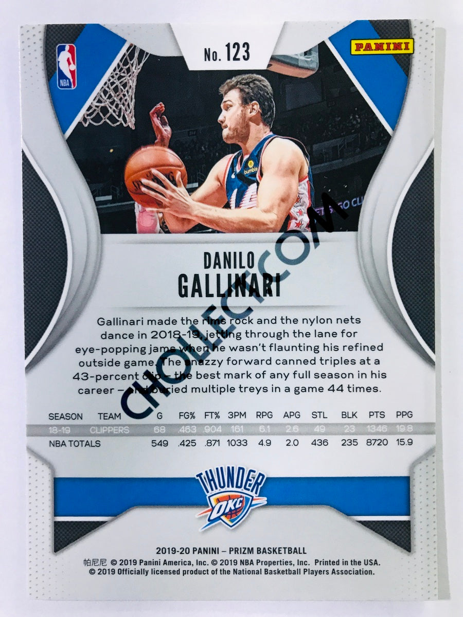 Danilo Gallinari - Oklahoma City Thunder 2019-20 Panini Prizm #123