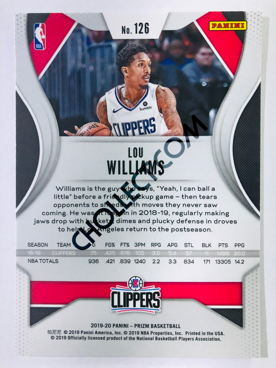 Lou Williams - Los Angeles Clippers 2019-20 Panini Prizm #126