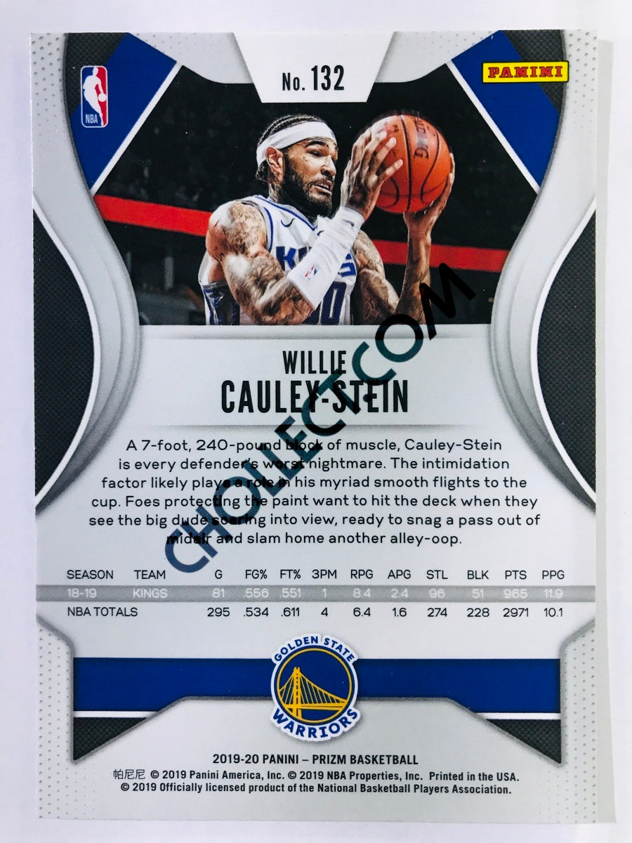 Willie Cauley-Stein - Golden State Warriors 2019-20 Panini Prizm #132