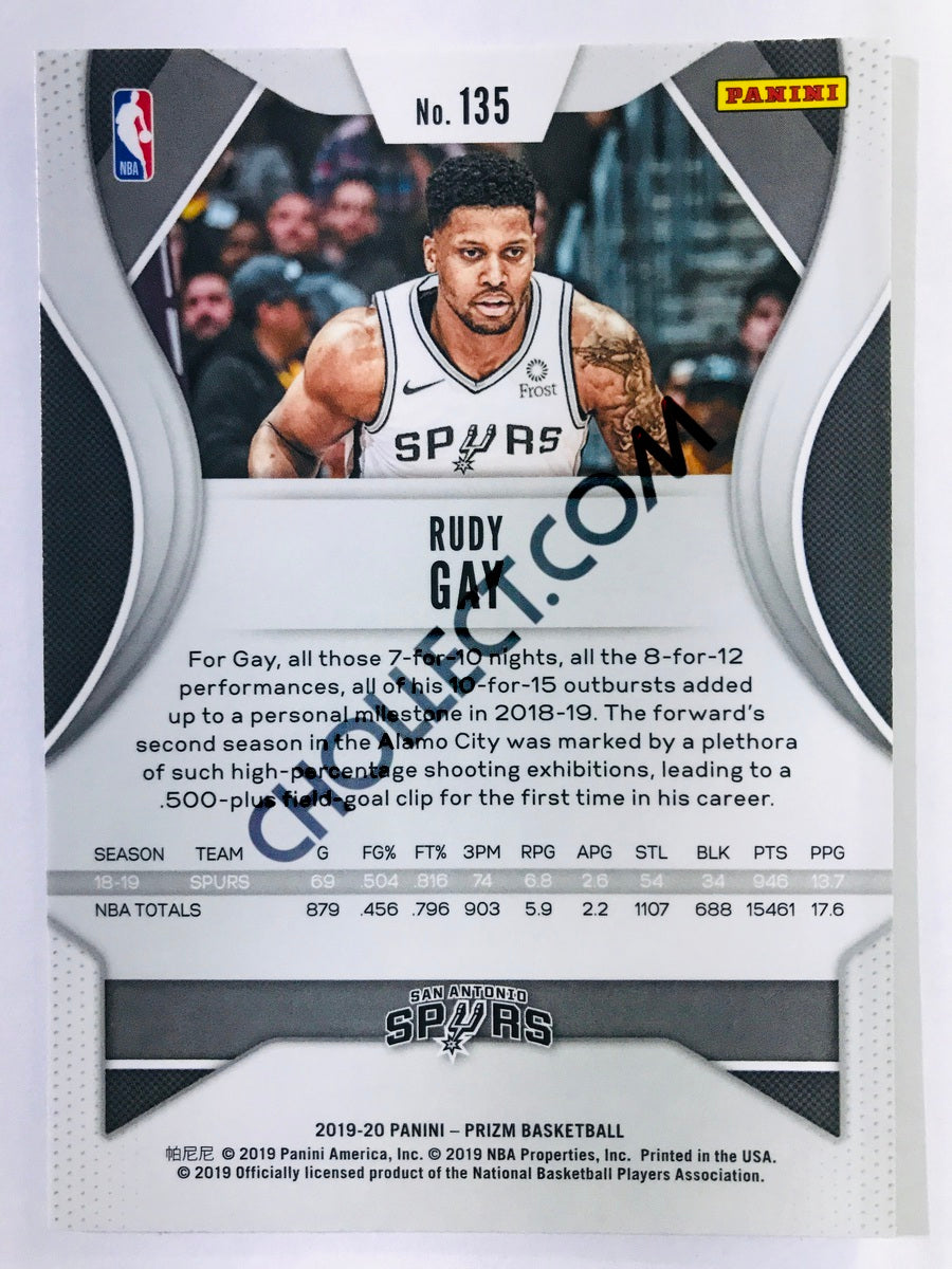 Rudy Gay - San Antonio Spurs 2019-20 Panini Prizm #135