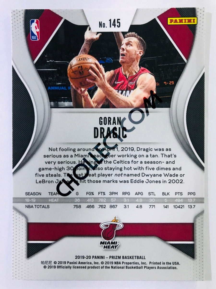 Goran Dragic - Miami Heat 2019-20 Panini Prizm #145