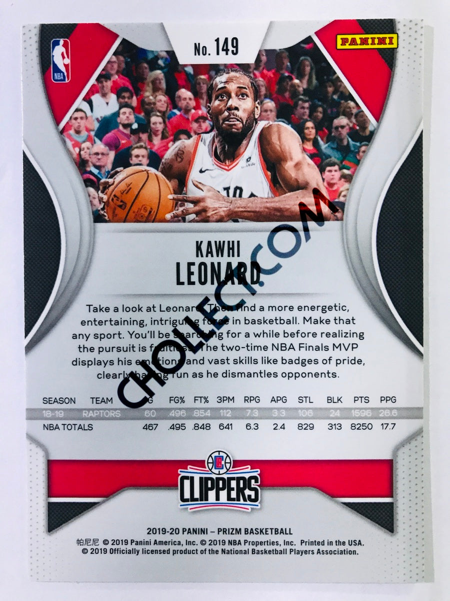 Kawhi Leonard - Los Angeles Clippers 2019-20 Panini Prizm #149