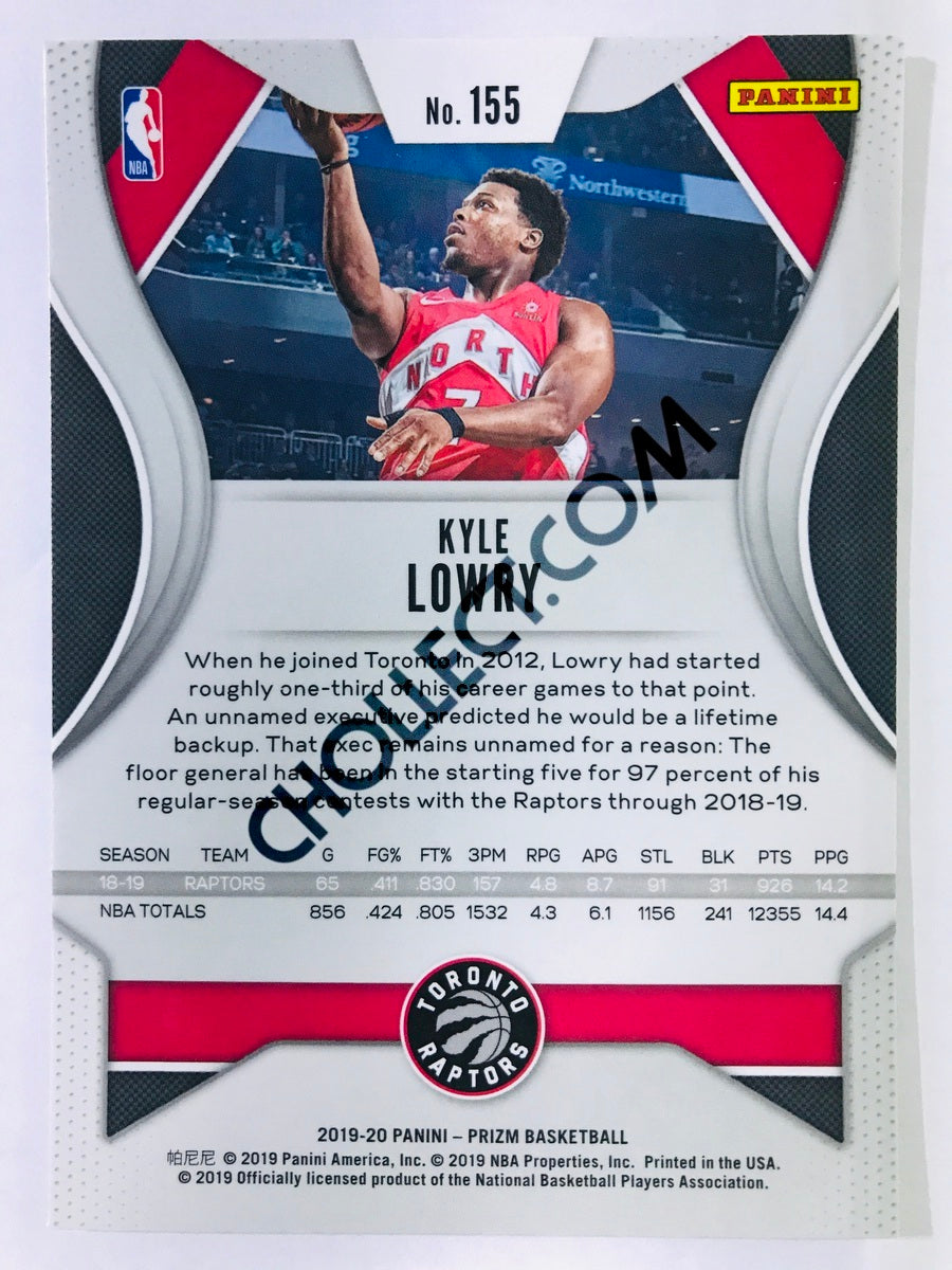 Kyle Lowry - Toronto Raptors 2019-20 Panini Prizm #155