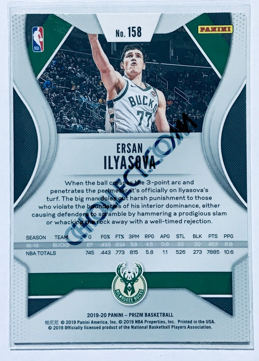 Ersan Ilyasova - Milwaukee Bucks 2019-20 Panini Prizm #158