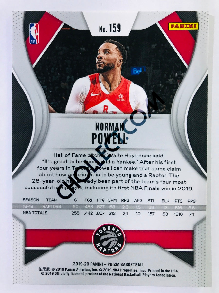 Norman Powell - Toronto Raptors 2019-20 Panini Prizm #159